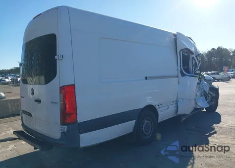 2020 Mercedes-Benz Sprinter 2500 High Roof V6 from USA, damaged, VIN W1Y4EDHY7LT020071